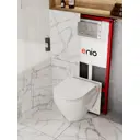 Комплект 3 в 1 инсталляция Enio Profi EN7050050 693783 унитаз подвесной Enio Cono и кнопка хром Stondato