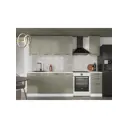 Кухонный гарнитур Даллас Mebiplex Ут-00156844 200x217.8x60 см ЛДСП цвет серо-зеленый.