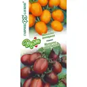 Семена овощей Гавриш томат Монисто шоколадное и Монисто янтарное