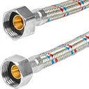 Гибкая подводка для воды ДТРД 100 см x 1/2" внутренняя-внутренняя резьба