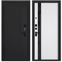Входная дверь Foreman Lambo 1 левый 205x86см цвет черный кварц/беллучи