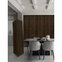 Комплект панелей ПВХ Verol Темное дерево 1000x200x2мм 2.4м² 12шт