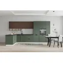 Кухонный шкаф навесной Олива-нова Дсв мебель 30000000264 60x35x30 см ЛДСП цвет зеленый, оливковый