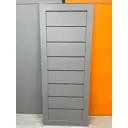 Межкомнатная дверь Uberture Модерн 10005 остеклённая 200x70см ПВХ цвет лофт светлый