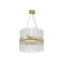 Люстра подвесная Arte Milano Torcia 430110.400.8.g9.d1.bs 8 ламп 16 м² цвет бронза