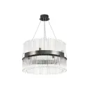 Люстра подвесная Arte Milano Torcia 430110.500.10.g9.b1.bk 10 ламп 20 м² цвет черный