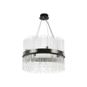 Люстра подвесная Arte Milano Torcia 430110.500.10.g9.d1.bk 10 ламп 20 м² цвет черный