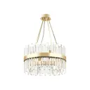 Люстра подвесная Arte Milano Fiamma 440110.460.12.g9.d1.gd 12 ламп 24 м² цвет золото