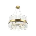 Люстра подвесная Arte Milano Fiamma 440110.460.12.g9.e1.bs 12 ламп 24 м² цвет бронза