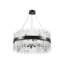 Люстра подвесная Arte Milano Fiamma 440110.590.16.g9.d1.bk 16 ламп 32 м² цвет черный