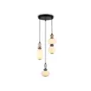 Светильник подвесной светодиодная Ambrella light High light Lh53143* 10 м² желтый свет цвет белый/черный