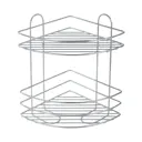 Полка для ванной Fixsen Real 23.4x34 см нержавеющая сталь цвет хром