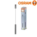 Светильник точечный накладной светодиодный Osram Décor light 4607194233106 12 Вт теплый белый свет цвет серый/серебристый