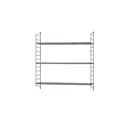 Полка настенная Scandi systems 60x75x30 см ЛДСП цвет серый