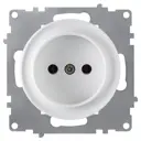 Розетка встраиваемая Onekeyelectro Florence 2172766 цвет белый