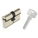 Цилиндр EDS-CYL 35x35 мм ключ/ключ цвет никель