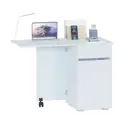 Стол-трансформер Сокол-т Сп-25 104.3x74x50 см ЛДСП цвет белый