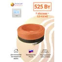Нагревательный кабель Теплософт LTL-C 5.5 м² 600 Вт 42.8м-600/3 с электронным терморегулятором RTC E51.716