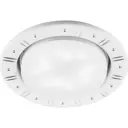 Комплект точечных светильников встраиваемых Feron Dl393 29717 под отверстие 81 мм GX53 цвет белый 5 шт