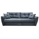 Диван раскладной Meblines Амстердам люкс 12 235x100x110 см велюр цвет серый