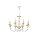 Люстра 810501.1.8.220.U.E14 Wh.Gd Arte Milano