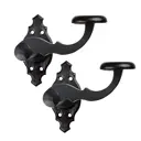 Дверная ручка на розетке AMIG 100K цвет черный