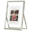 Рамка без паспарту Мирам 10x15 см цвет серебряный