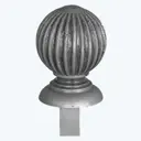 Кованый элемент Заглушка на столб (501) 6x12 см