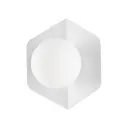 Настенный светильник Arte Milano Loft-w004 Ty225-100-w165.h185.g9-1.white цвет белый