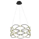 Светильник подвесной светодиодный G31141/1BK+GD Gerhort