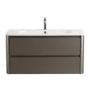 Тумба под раковину подвесная Cezares RELAX-1000-2C-SO-SAT-P 99.6см цвет сатин