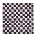 Декоративная мозайка Керамоград F2x4 30.4x30.4см цвет Фиолетовый