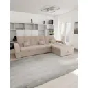 Диван модульный Yorcom Майами-2 228x97x135 см велюр цвет бежевый