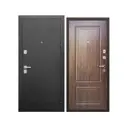 Входная дверь Superlock SL-15 правый 205x96см цвет букле черный/грецкий орех