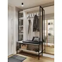 Вешалка напольная Loft 52 100x182x35 см ЛДСП цвет белый