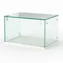 Витрина-купол Сладость №10-П для выпечки 40x25x30 см стекло цвет белый