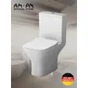 Унитаз-компакт напольный Am.pm Snap TSN8401ST безободковый цвет белый