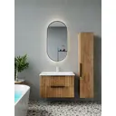 Тумба под раковину подвесная Storys Ребул 71.8см цвет дерево