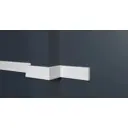 Молдинг стеновой Decor-Dizayn 165A 10x2000 мм дюропласт, ударопрочный