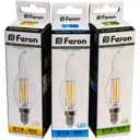 Набор ламп светодиодных Feron LB-59 E14 5 Вт 4000K белый свет 10 шт