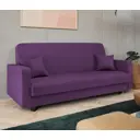 Диван раскладной Гамма Мелодия 215x90x90 см рогожка цвет фиолетовый