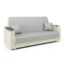 Диван раскладной Гамма Мелодия ДП №2 215x100x100 см шенилл цвет бежевый/светло-серый