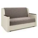 Диван раскладной Гамма Аккорд Д 140x95x110 см рогожка цвет коричневый/бежевый