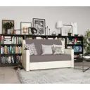 Диван раскладной Гамма Аккорд Д 140x95x110 см рогожка цвет латте/бежевый