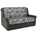 Диван раскладной Гамма Аккорд М 170x95x110 см шенилл цвет коричневый/серый