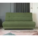 Диван раскладной Гамма БП 198x91x90 см рогожка цвет зеленый