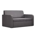 Диван раскладной Гамма Бит Куба 125x74x78 см рогожка цвет темно-серый