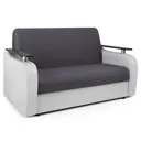 Диван раскладной Гамма Гранд Д 144x95x110 см рогожка цвет серый/белый