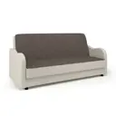 Диван раскладной Гамма Классика В 203x92x92 см рогожка цвет коричневый/бежевый