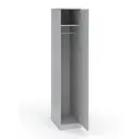 Шкаф распашной с 1 дверью ШО-33 37x192x56 см ЛДСП цвет серый